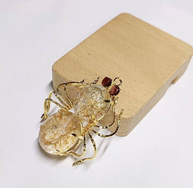 เม็มกลัดแมงมุมหินโป่งข่ามแท้ รูปที่ 6