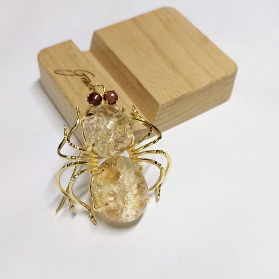 เม็มกลัดแมงมุมหินโป่งข่ามแท้ รูปที่ 3