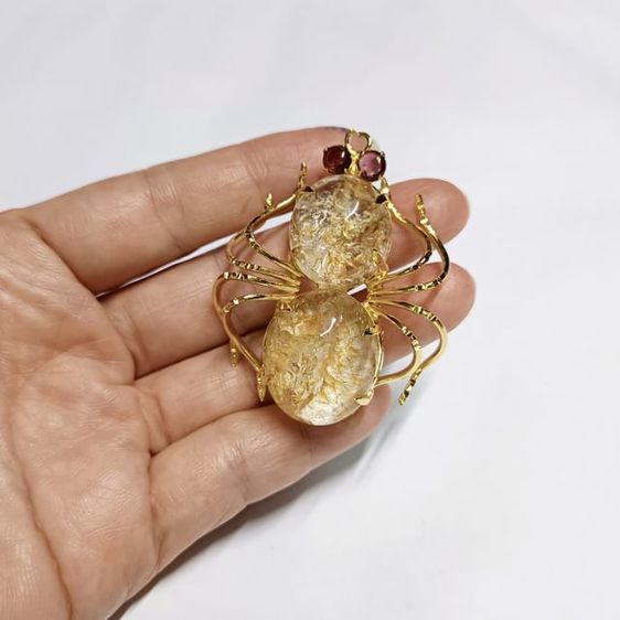 เม็มกลัดแมงมุมหินโป่งข่ามแท้ รูปที่ 2