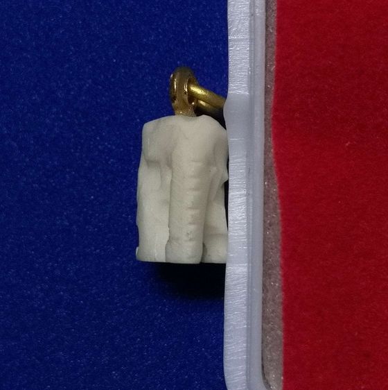 จี้ช้างเผือก แกะสลัก เนื้อหยกขาว ขนาด 1 ซม. เสริมอำนาจบารมี รูปที่ 7