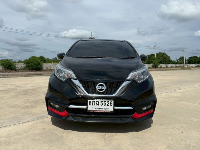 Nissan Note 2018 1.2 VL Sedan เบนซิน ไม่ติดแก๊ส เกียร์อัตโนมัติ ดำ รูปที่ 4
