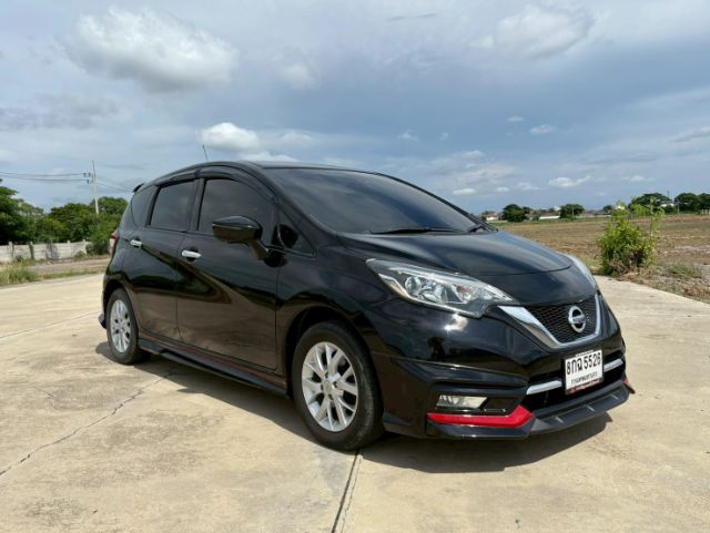 Nissan Note 2018 1.2 VL Sedan เบนซิน ไม่ติดแก๊ส เกียร์อัตโนมัติ ดำ รูปที่ 2