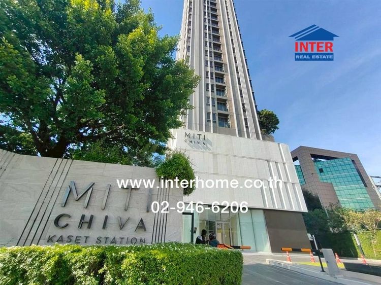 คอนโดมิเนียม 34.43 ตร.ม. มิติชีวา เกษตร สเตชั่น ใกล้ธนาคาร ธกส สำนักงานใหญ่ ถนนประเสริฐมนูกิจ เขตจตุจักร กรุงเทพมหานคร