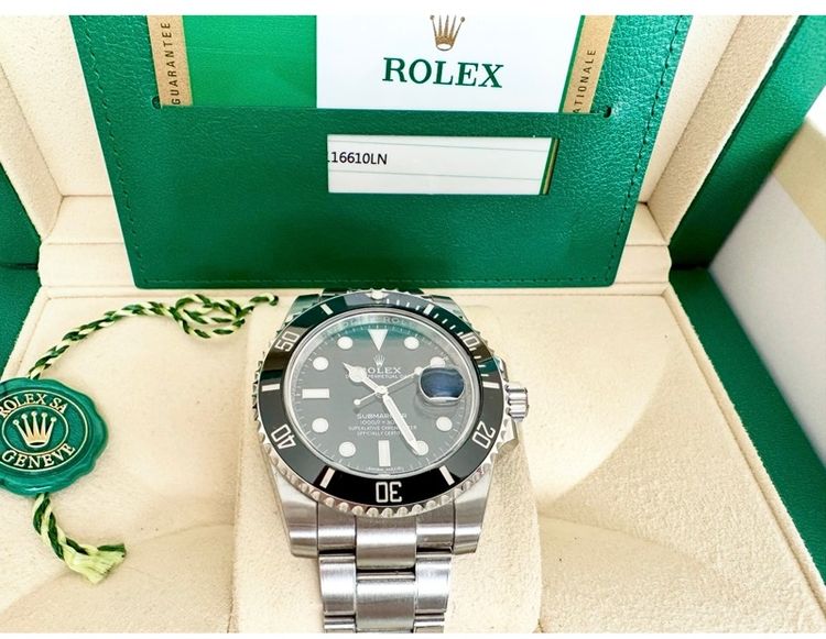 ดำ Rolex submariner date 2019 