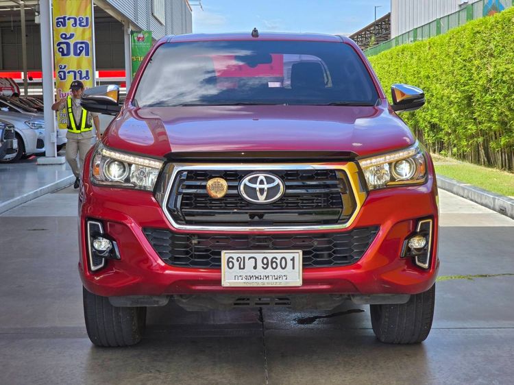 Toyota Hilux Revo 2018 2.4 Prerunner E Plus Pickup ดีเซล ไม่ติดแก๊ส เกียร์อัตโนมัติ แดง รูปที่ 3