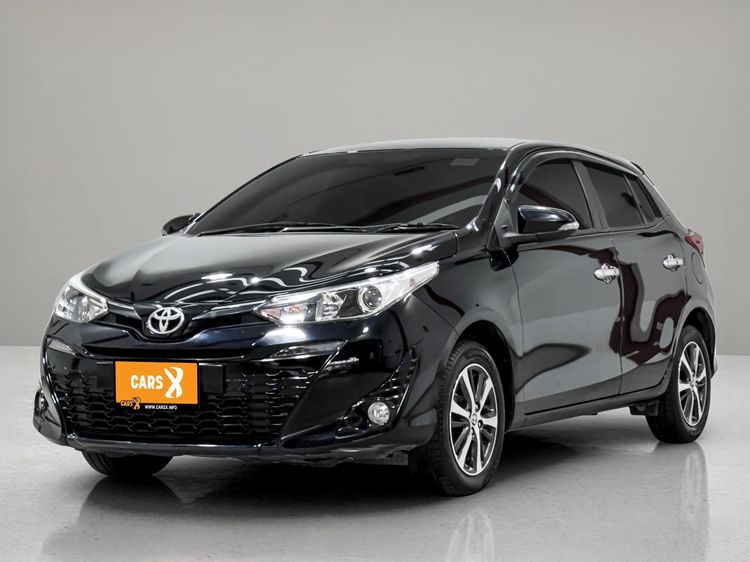 Toyota Yaris 2019 1.2 G Sedan เบนซิน ไม่ติดแก๊ส เกียร์อัตโนมัติ ดำ