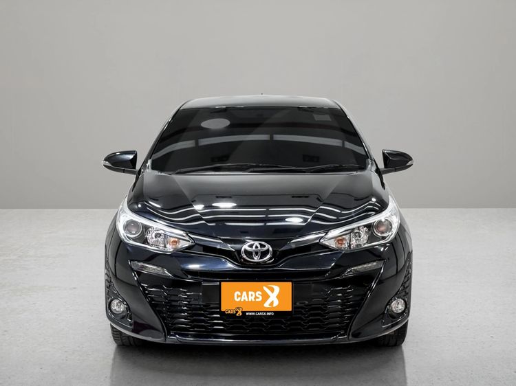 Toyota Yaris 2019 1.2 G Sedan เบนซิน ไม่ติดแก๊ส เกียร์อัตโนมัติ ดำ รูปที่ 3
