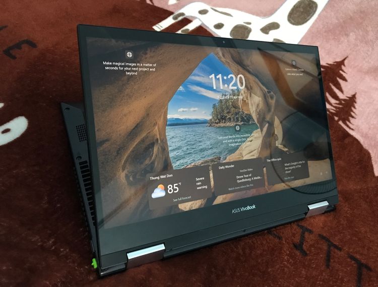 วินโดว์ 8 กิกะไบต์ HDMI ใช่  Asus Vivobook Flip 14 TP470EA 2 ใน1 จอสัมผัส 360° ใช้ítน้อย สภาพดีมาก