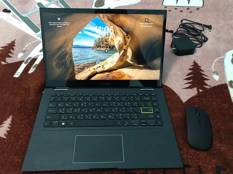  Asus Vivobook Flip 14 TP470EA 2 ใน1 จอสัมผัส 360° ใช้ítน้อย สภาพดีมาก รูปที่ 6