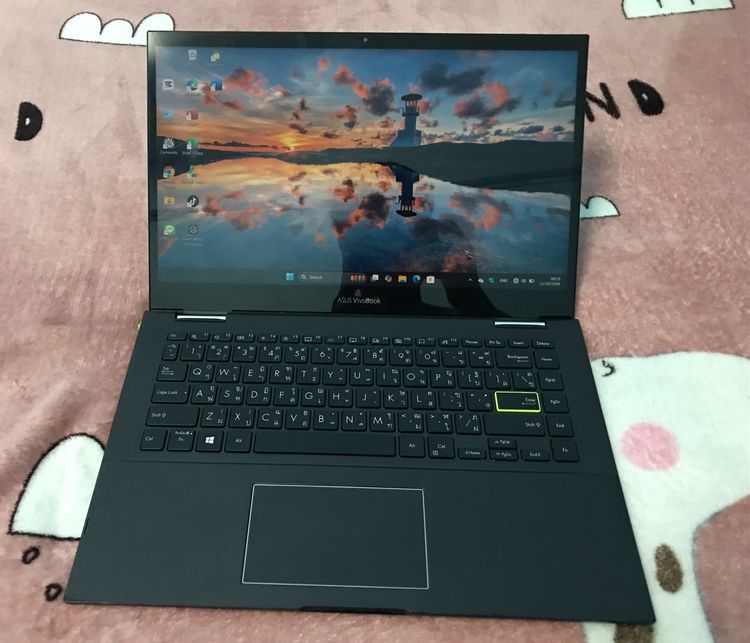  Asus Vivobook Flip 14 TP470EA 2 ใน1 จอสัมผัส 360° ใช้ítน้อย สภาพดีมาก รูปที่ 9