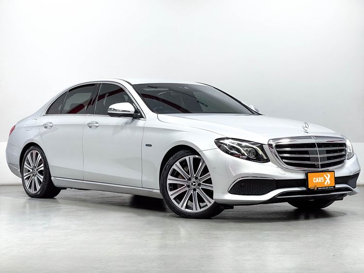 Mercedes-Benz E-Class 2019 E350 Sedan ปลั๊กอินไฮบริด (PHEV) ไม่ติดแก๊ส เกียร์อัตโนมัติ บรอนซ์เงิน รูปที่ 3