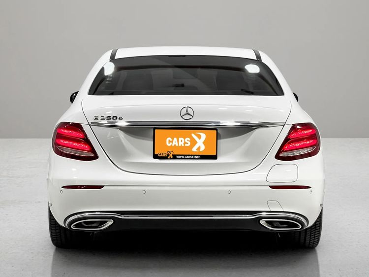Mercedes-Benz E-Class 2019 E350 Sedan ปลั๊กอินไฮบริด (PHEV) ไม่ติดแก๊ส เกียร์อัตโนมัติ ขาว รูปที่ 4