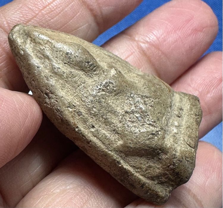 องค์ละ1550🙏พระนาง กรุวัดกลางทุ่ง อยุธยา🙏พระเนื้อชิน2หน้า รูปที่ 3