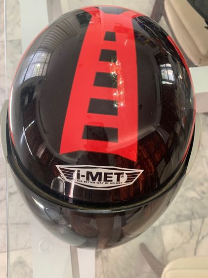 หมวกกันน็อคผู้หญิง i met ไซค์ xl มือสอง ใหม่มาก สภาพดี รูปที่ 6