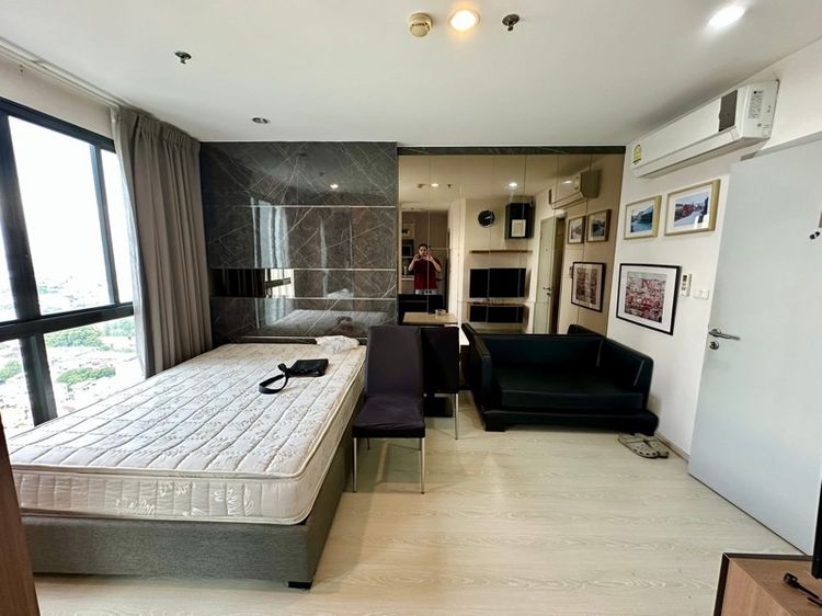 ตกแต่งครบ Ananda Development ขายคอนโด ไอดีโอสาทรท่าพระ ห้องมุม ชั้น25 วิวสวย รูปที่ 2