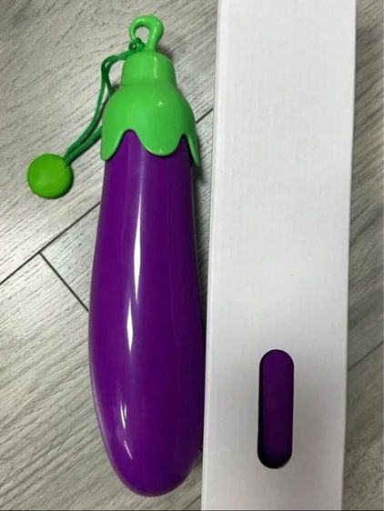 ร่มพับมะเขือ แครอท ข้าวโพด กันแดดuv กันฝน สีสดสวยพกพาสะดวก วัสดุแข็งแรง รูปที่ 9