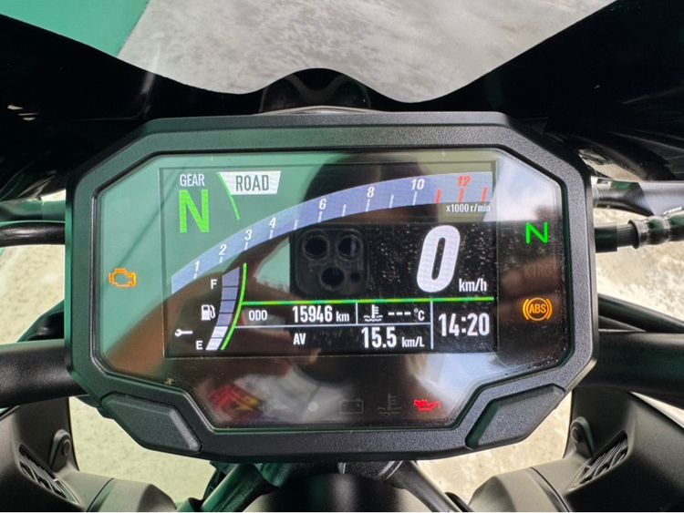 Kawasaki Z900 สีดำ ปี21 จอสีTFT  รูปที่ 14