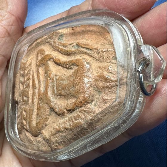 🙏พระชินราช เนื้อดิน กรุบึงสามพัน อุตรดิตถ์ เลี่ยมเดิม🙏 รูปที่ 5