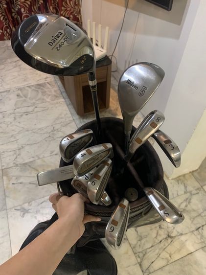 ผู้ชาย อื่นๆ ชุดไม้กอล์ฟพร้อมถุง Titleist มือสอง สภาพดี