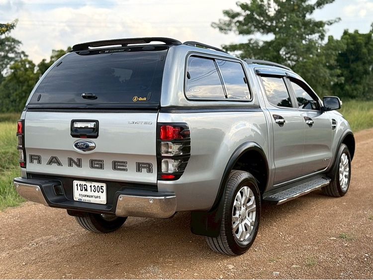 Ford Ranger 2018 2.0 Bi-Turbo Hi-Rider Pickup ดีเซล ไม่ติดแก๊ส เกียร์อัตโนมัติ บรอนซ์เงิน รูปที่ 3