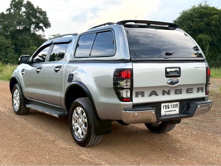 Ford Ranger 2018 2.0 Bi-Turbo Hi-Rider Pickup ดีเซล ไม่ติดแก๊ส เกียร์อัตโนมัติ บรอนซ์เงิน รูปที่ 4