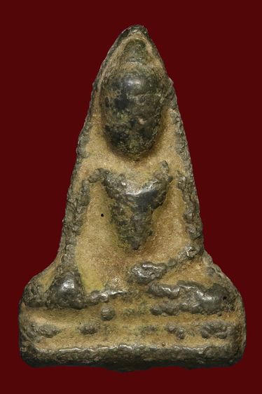 พระโลหะเก่ามีหน้า2ด้าน ฐาน 2.2 สูง 3.5 ซ.ม E 972 รูปที่ 2