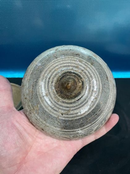 กระปุกสังคโลก ลายดำใต้เคลือบ เตาป่ายาง ศรีสัชนาลัย รูปที่ 5