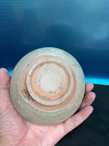 ถ้วยสังคโลกเคลือบเขียว 5.5 นิ้ว สมบูรณ์ รูปที่ 2