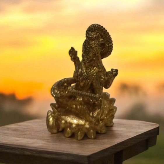 พระแม่สรัสวตี ห้อยคอ รูปที่ 3