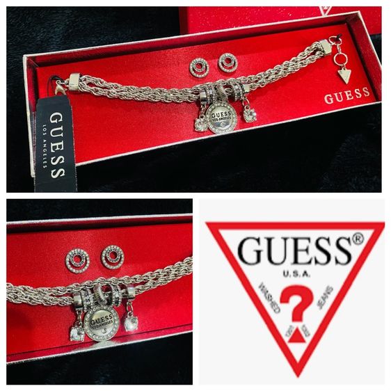 อื่นๆ ชุดเซ็ทเครื่องประดับ เซ็ตเครื่องประดับ Guess แท้ 💯  งานกล่อง หรูหรา นำเข้า USA