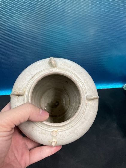 โถฝา 4 หู เคลือบขาว บ้านป่ายาง ศรีสัชนาลัย รูปที่ 4