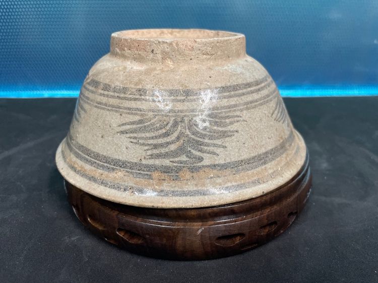 ชามลายดำใต้เคลือบ บ้านป่ายาง ศรีสัชนาลัย พ.21 รูปที่ 5