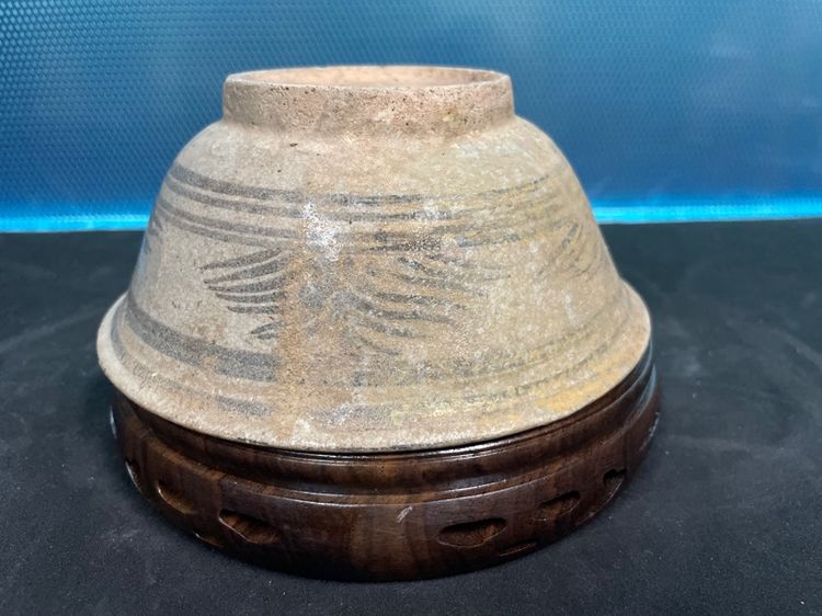 ชามลายดำใต้เคลือบ บ้านป่ายาง ศรีสัชนาลัย พ.21 รูปที่ 6