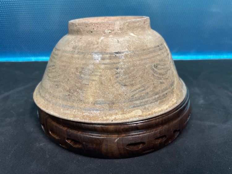 ชามลายดำใต้เคลือบ บ้านป่ายาง ศรีสัชนาลัย พ.21 รูปที่ 7