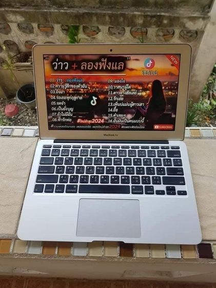 Apple MacBook Air หน้าจอ 11นิ้ว Intel Core i5 SSD เบาบาง ไหลลื่น แบตทน สวยๆ รูปที่ 6