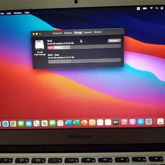 Apple MacBook Air หน้าจอ 11นิ้ว Intel Core i5 SSD เบาบาง ไหลลื่น แบตทน สวยๆ รูปที่ 9