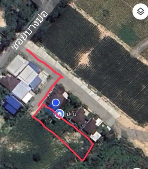 ไม่ใช่ ขายที่ดินเปล่า ทำเลทอง ต.พนานิคม อ.นิคมพัฒนา ซ.12 ระยอง เนื้อที่ 206 ตรว. เหมาะสร้างบ้าน ห้องเช่า อยู่ใกล้ 3นิคม อมตะซิตี้,WHA,โรจนปลวกแดง  รูปที่ 2