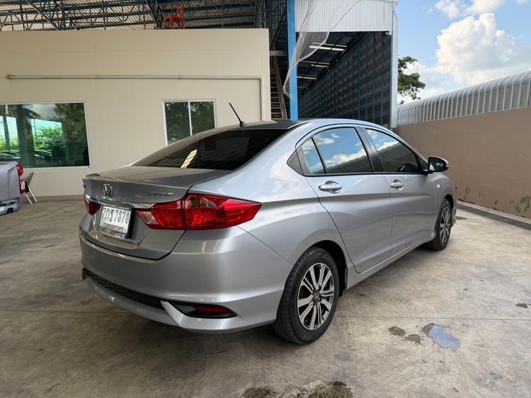 Honda City 2018 1.5 V Sedan เบนซิน ไม่ติดแก๊ส เกียร์อัตโนมัติ เทา รูปที่ 3