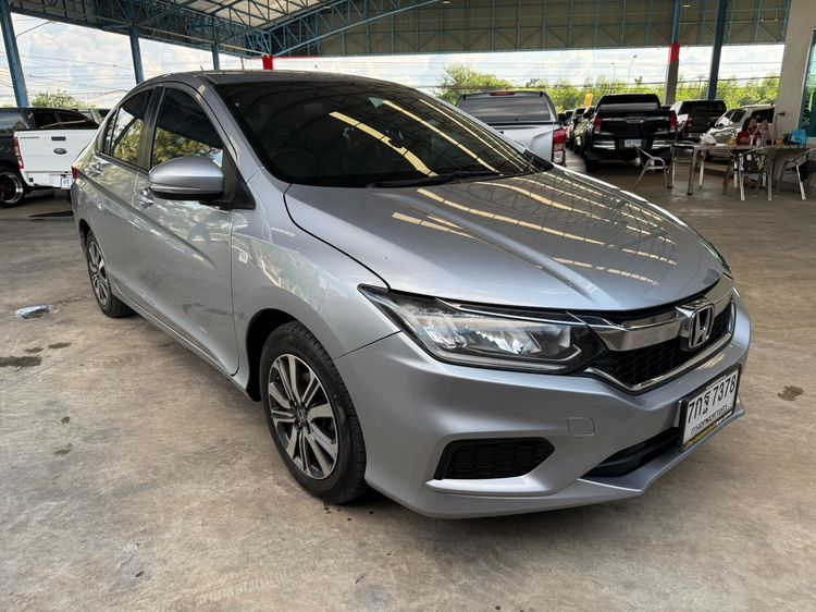 Honda City 2018 1.5 V Sedan เบนซิน ไม่ติดแก๊ส เกียร์อัตโนมัติ เทา รูปที่ 2