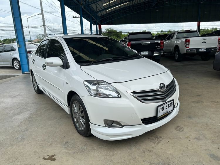 Toyota Vios 2012 1.5 G Sedan เบนซิน ไม่ติดแก๊ส เกียร์อัตโนมัติ ขาว รูปที่ 2