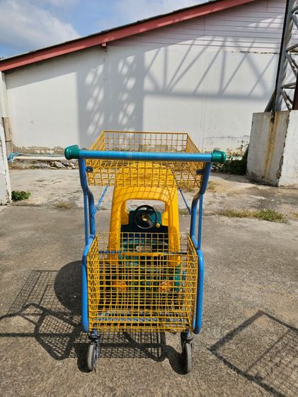 รถเข็นเด็กใส่ของได้ เด็กๆนั่งได้ รถใช้งานได้ปกติ รูปที่ 2