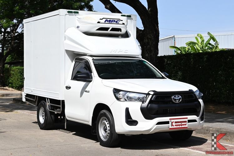 Toyota Hilux Revo 2020 2.4 Entry Pickup ดีเซล ไม่ติดแก๊ส เกียร์ธรรมดา ขาว