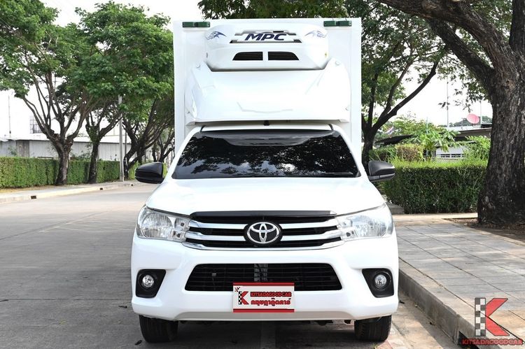 Toyota Hilux Revo 2020 2.4 J Plus Pickup ดีเซล ไม่ติดแก๊ส เกียร์ธรรมดา ขาว รูปที่ 2