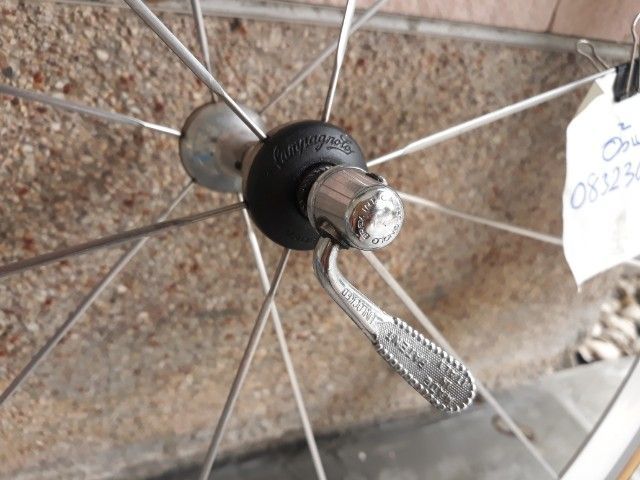 ขายล้อหน้าCampagnolo Shamal 12 ซี่ 700C ส่งลงทะเบียนฟรี รูปที่ 8