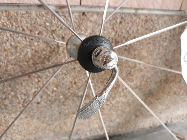 ขายล้อหน้าCampagnolo Shamal 12 ซี่ 700C ส่งลงทะเบียนฟรี รูปที่ 9