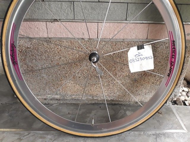 ขายล้อหน้าCampagnolo Shamal 12 ซี่ 700C ส่งลงทะเบียนฟรี รูปที่ 6