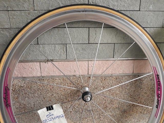 ขายล้อหน้าCampagnolo Shamal 12 ซี่ 700C ส่งลงทะเบียนฟรี รูปที่ 4