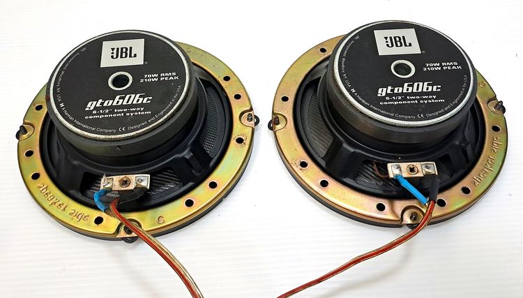 ลำโพงติดรถยนต์ JBL ของแท้ USA ครบชุด ซื้อจากห้าง (สามารถตรวจดูวงจรข้างในได้ว่าของแท้) รูปที่ 8