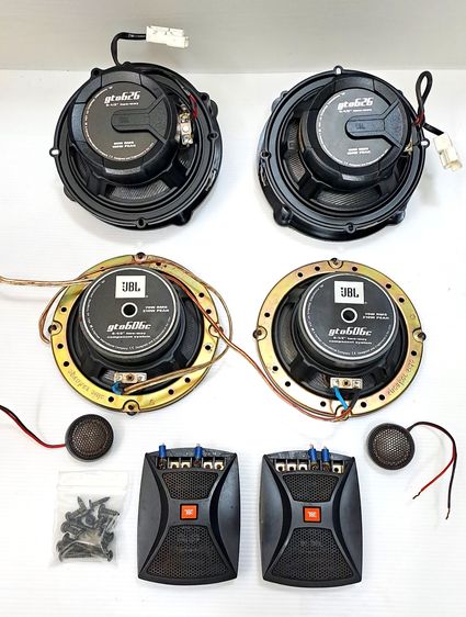 ลำโพงติดรถยนต์ JBL ของแท้ USA ครบชุด ซื้อจากห้าง (สามารถตรวจดูวงจรข้างในได้ว่าของแท้) รูปที่ 10