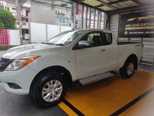 Mazda BT-50 Pro 2012 2.2 Hi-Racer Pickup ดีเซล ไม่ติดแก๊ส เกียร์ธรรมดา ขาว รูปที่ 2